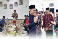 Walikota Alfin saat menerima kunjungan dan aspirasi dari tokoh adat Dusun Baru dan Pondok Tinggi.(poto: arsip).