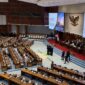 DPR gelar Rapat Paripurna setujui RUU Satu Data Indonesia serta aturan Pelindungan Ketenagakerjaan, Selasa (6/10/2026).(poto: kompas.com).