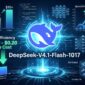 Ilustrasi model AI DeepSeek-V4.1-Flash-1017 yang tawarkan performa koding tinggi dengan biaya jauh lebih murah.(poto: AI).