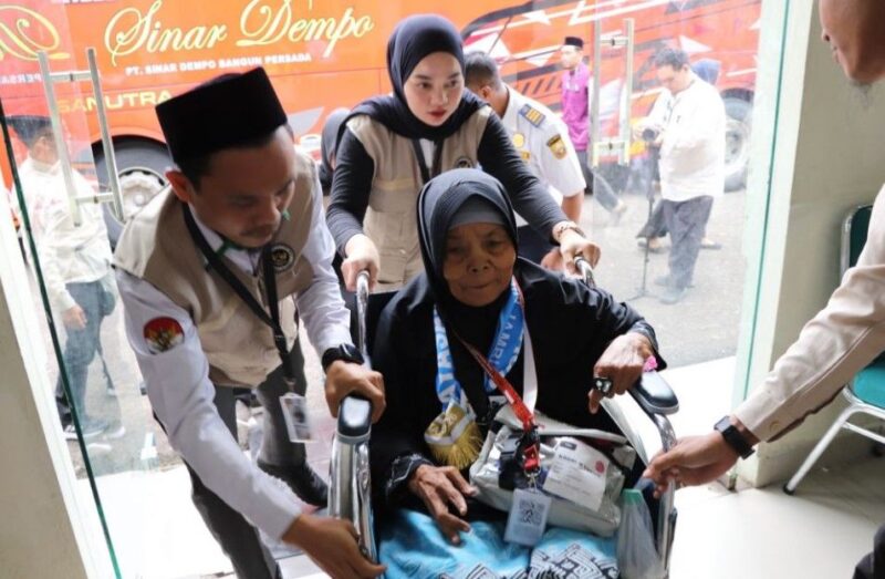 Haji lansia Jambi musim 2027 menjaring jemaah umur 83-98 tahun lewat pemeringkatan Siskohat dari total 164 kursi khusus.(poto: jambiprima.com).