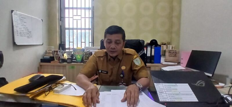 Kepala Bidang Barang Milik Daerah BPKAD Kota Jambi, Lucky Harianto.(poto: Jambiprima.com).