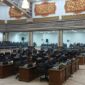 Rapat paripurna di Aula Swarna Bumi DPRD Kota Jambi, Kamis (22/10/2026).(poto: jambiprima.com).