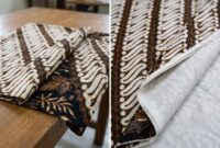 Ilustrasi cara membedakan batik asli dan palsu.(poto: AI).