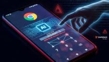 Ilustrasi ancaman malware Android RatHat berbasis AI yang mampu mencuri PIN dan kode OTP nasabah secara otonom.(poto: AI).