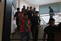 Kejati Jambi tahan pimpinan DPRD Merangin atas dugaan korupsi anggaran Rp19,54 miliar.(poto: jamberita.com).
