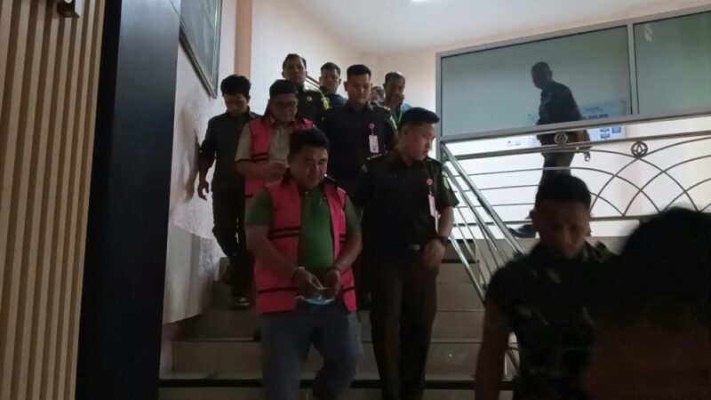 Kejati Jambi tahan pimpinan DPRD Merangin atas dugaan korupsi anggaran Rp19,54 miliar.(poto: jamberita.com).