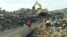 Pengolahan sampah di TPA Talang Gulo Kota Jambi.(poto: istimewa).