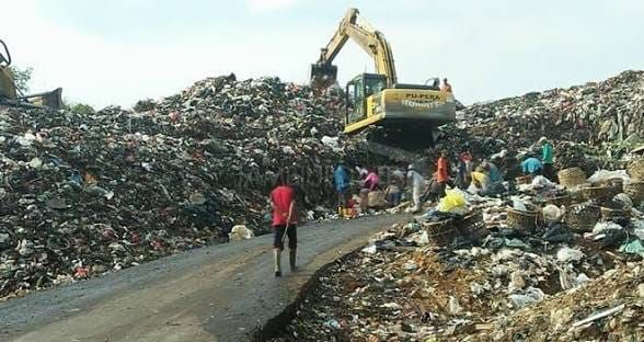 Pengolahan sampah di TPA Talang Gulo Kota Jambi.(poto: istimewa).
