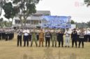 Wali Kota Jambi, Maulana, menghadiri langsung apel gelar pasukan di Lapangan Hijau Polresta Jambi pada Senin (26/10/2026).(poto: jambiprima.com).