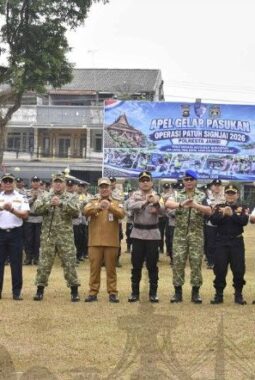 Operasi Patuh Siginjai 2026 Dimulai, Tertibkan Jalan Kota Jambi