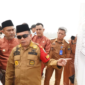 Gubernur Jambi Al Haris meninjau langsung lahan seluas 7,6 hektare yang diproyeksikan menampung hingga 2.520 pelajar.(poto: istimewa).