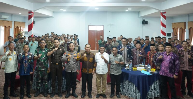 Rapat Koordinasi (Rakor) Persiapan dan Pelaksanaan Pilkades Gelombang II Tahun 2026. Foto dok Kominfo Merangin.(poto: pariwaerajambi.com).