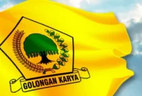 Ilustrasi : Lambang dan Logo Partai Golkar.(poto: Nusantara Satu).