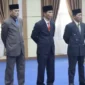 Wakil Wali Kota Sungai Penuh Azhar Hamzah resmi melantik lima pejabat eselon II di Aula Kantor Wali Kota pada Rabu, 21 Oktober 2026.(poto: istimewa).