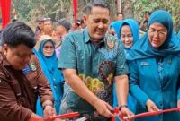 Pemerintah Kabupaten Merangin menggelar peringatan puncak HKG PKK Merangin ke-54 di Desa Tiangko, Kecamatan Sungai Manau, pada Sabtu (3/10).(poto: kominfo).
