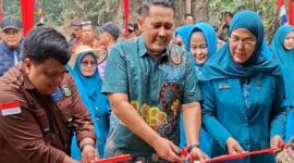 Pemerintah Kabupaten Merangin menggelar peringatan puncak HKG PKK Merangin ke-54 di Desa Tiangko, Kecamatan Sungai Manau, pada Sabtu (3/10).(poto: kominfo).