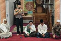 Wakapolda Jambi Brigjen Pol. K. Yani Sudarto menyambangi ratusan jamaah di Pendopo Majelis Ilmi wa Dzikri Al-Hidayah, Kota Jambi, Minggu (25/10/2026).(poto: tribratanews.jambi.polri.go.id).