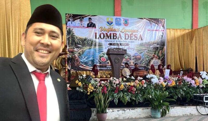Desa Tanah Abang bawa Merangin juara pertama Lomba Desa Jambi 2026.(poto: kominfo).