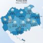 Infografis prakiraan cuaca kabupaten dan kota se-Provinsi Jambi untuk Selasa, 27 Oktober dari data resmi BMKG. (poto: AI).