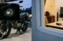 Ilustrasi sistem keyless motor di garasi rumah, rawan dibobol jika remot berada terlalu dekat.(poto: AI).