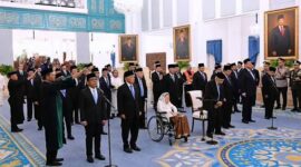 Pelantikan Wantimpres pada Jumat 2 Oktober 2026 di Istana Negara oleh Presiden Prabowo Subianto.(poto: arsip).
