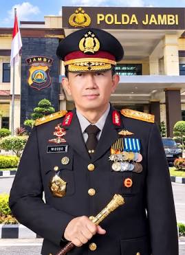 Kapolda Jambi Irjen Pol. Drs. Widodo, S.H., M.H.(poto: istimewa).