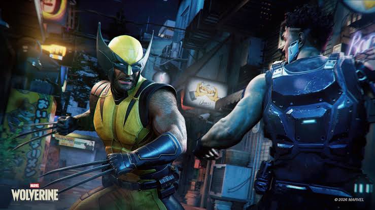 Aksi Wolverine dalam game Marvel's Wolverine yang memanfaatkan fitur QSSR guna meningkatkan ketajaman grafis di PS5.(poto: Sony Interactive Entertainment).