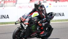 Momen Marco Bezzecchi di kualifikasi MotoGP Mandalika 2026.(poto: detik.com).