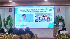 Kantor Wilayah Kementerian Agama Provinsi Jambi menggelar evaluasi capaian kinerja Kemenag untuk periode Triwulan III Tahun 2026.(poto: jambi.kemenag.go.id).